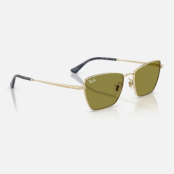 Kính Mát Nữ Rayban x Jennie Drea Bio-Based Sunglasses 0RB3783 9213/2 Màu Xanh Vàng