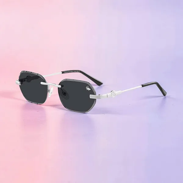 Kính Mát Unisex Belvoir&Co Diamond Cut Willow Black-Silver Màu Bạc Đen Size 53