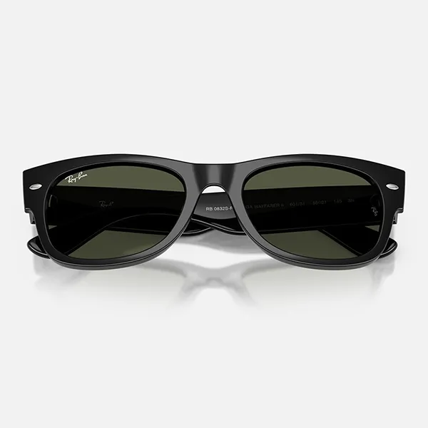 Kính Mát Unisex RayBan 0RB0832SF 601/31 Black Green Sunglasses Màu Xanh Đen