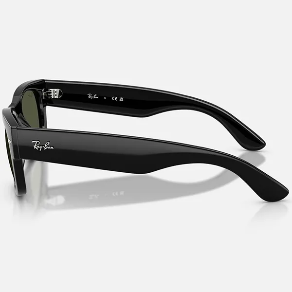 Kính Mát Unisex RayBan 0RB0832SF 601/31 Black Green Sunglasses Màu Xanh Đen
