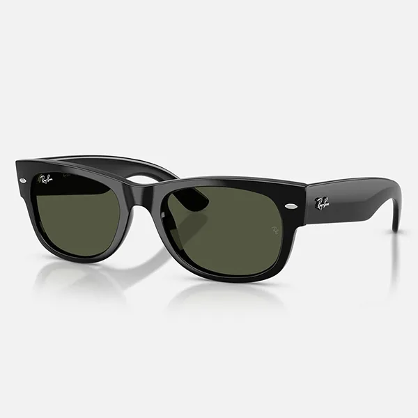 Kính Mát Unisex RayBan 0RB0832SF 601/31 Black Green Sunglasses Màu Xanh Đen