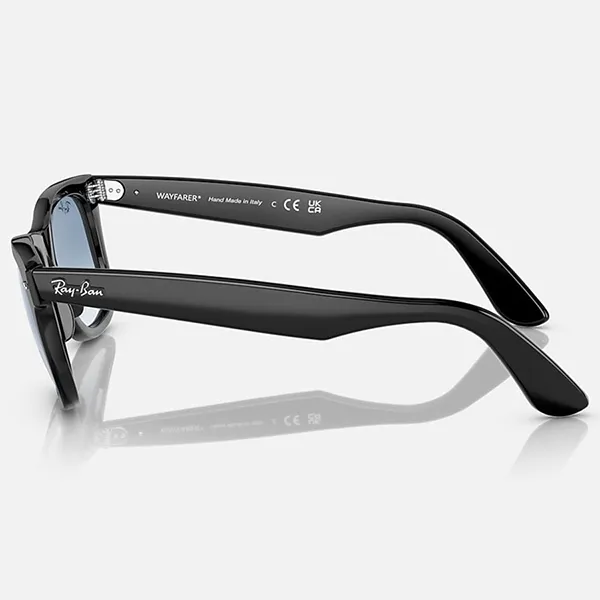Kính Mát Unisex RayBan 0RB2140F 901/3F Black Blue Sunglasses Màu Xanh Đen