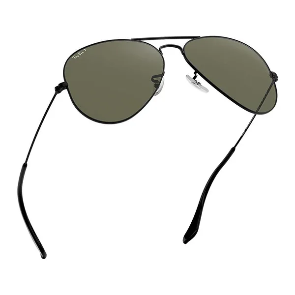 Kính Mát Unisex Rayban Aviator RB3025 002/58 Polarized Màu Xanh Green Size 58