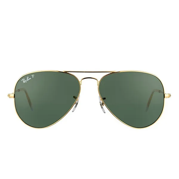Kính Mát Unisex Rayban Polarized Aviator Sunglasses RB3025 001/58 Màu Xanh Green Size 62