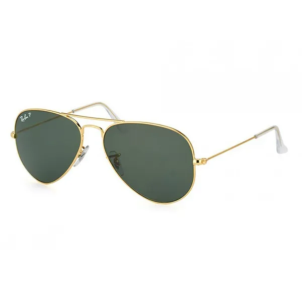 Kính Mát Unisex Rayban Polarized Aviator Sunglasses RB3025 001/58 Màu Xanh Green Size 62