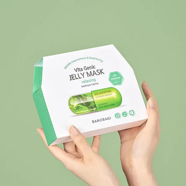 Mặt Nạ Hỗ Trợ Cấp Ẩm, Làm Dịu Da Banobagi Vita Genic Jelly Mask Relaxing