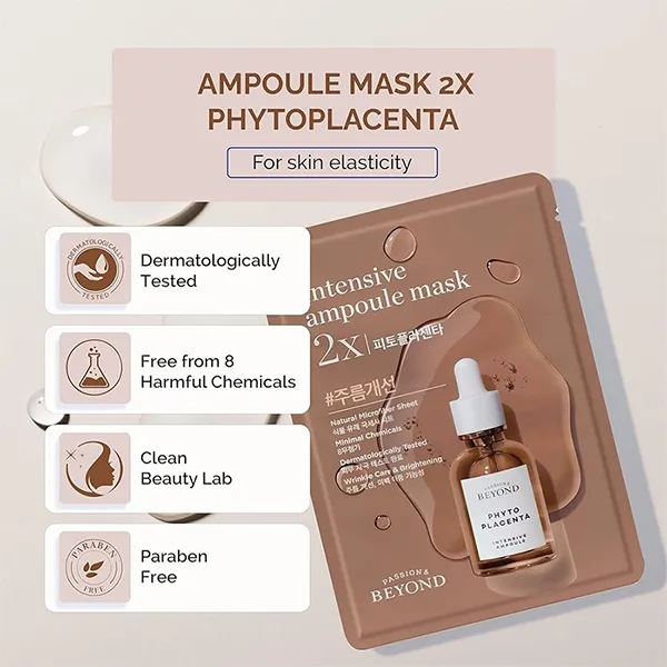 Mặt Nạ Phục Hồi Da Beyond Intensive Ampoule Mask 2X Phytoplacenta 25ml