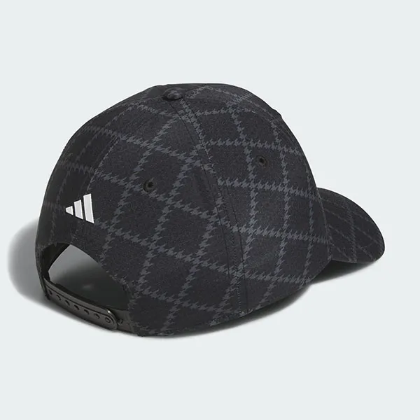 Mũ Adidas 3-Stripes Tour Houndstooth Print Hat KB0493 Màu Đen