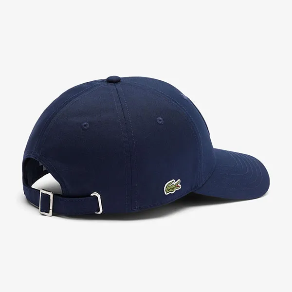 Mũ Lacoste Adjustable Twill Baseball Cap RK9454 166 Màu Xanh Navy Size M
