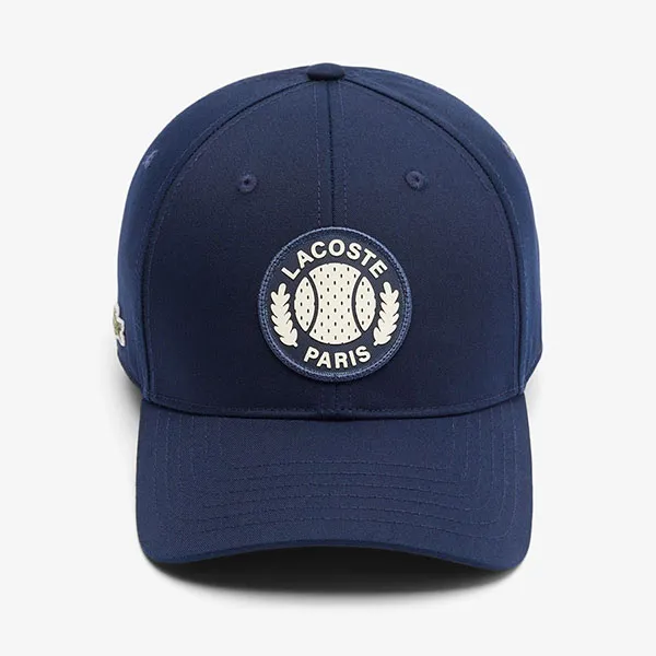 Mũ Lacoste Adjustable Twill Baseball Cap RK9454 166 Màu Xanh Navy Size M
