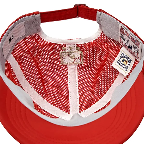 Mũ MLB Korea Sportive Color Block Mesh Cap Boston Red Sox 3AMCV0463-43RDN Màu Trắng Phối Đỏ
