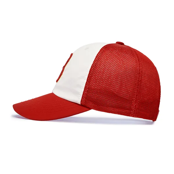 Mũ MLB Korea Sportive Color Block Mesh Cap Boston Red Sox 3AMCV0463-43RDN Màu Trắng Phối Đỏ