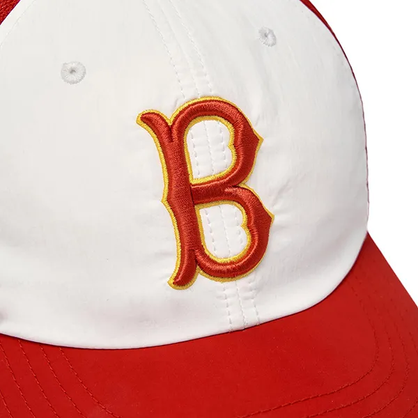 Mũ MLB Korea Sportive Color Block Mesh Cap Boston Red Sox 3AMCV0463-43RDN Màu Trắng Phối Đỏ