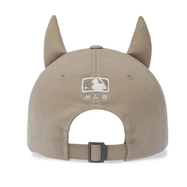 Mũ MLB Signature Devil Unstructured Ball Cap LA Dodgers 3ACPB206N-09SAS Màu Be Nhạt