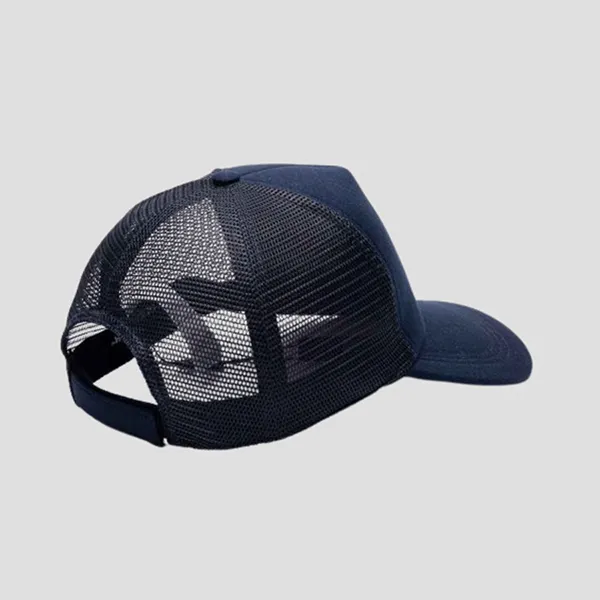 Mũ Nam Dolce & Gabbana Logo-Embroidered DG Trucker Cap In Blue GH885Z HU7AL B0665 Màu Xanh Than Size 58