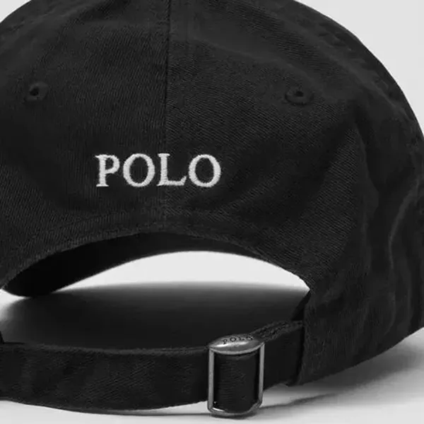 Mũ Nam Ralph Lauren Cotton Chino Baseball Cap Màu Đen