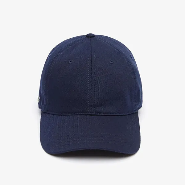 Mũ Unisex Lacoste Organic Cotton Twill Cap RK0440 51 166 Màu Xanh Navy