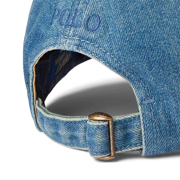 Mũ Polo Ralph Lauren Baseball Cap Màu Xanh Blue