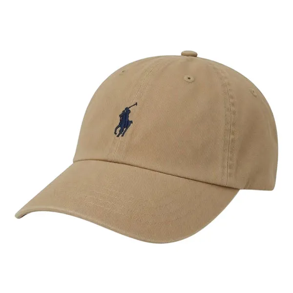 Mũ Ralph Lauren Cotton Chino Beige Màu Beige