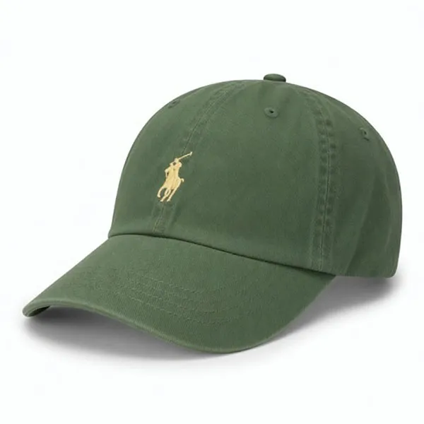 Mũ Ralph Lauren Cotton Chino Cap Màu Xanh Olive
