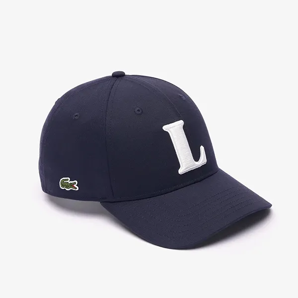 Mũ Unisex Lacoste 3D Embroidered Baseball Cap RK0342 - HDE Màu Xanh Navy