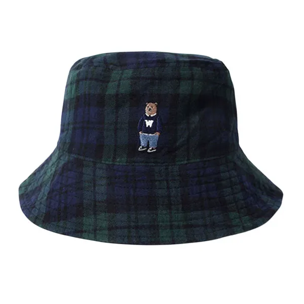 Mũ WHOAU Bucket WHACC4743A Hai Mặt Màu Xanh Đen
