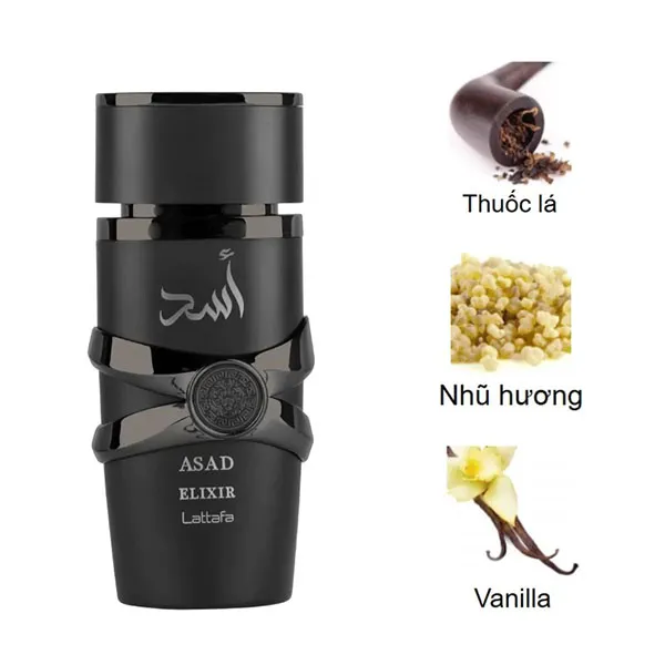 Nước Hoa Nam Lattafa Asad Elixir Eau De Parfum (EDP) 100ml
