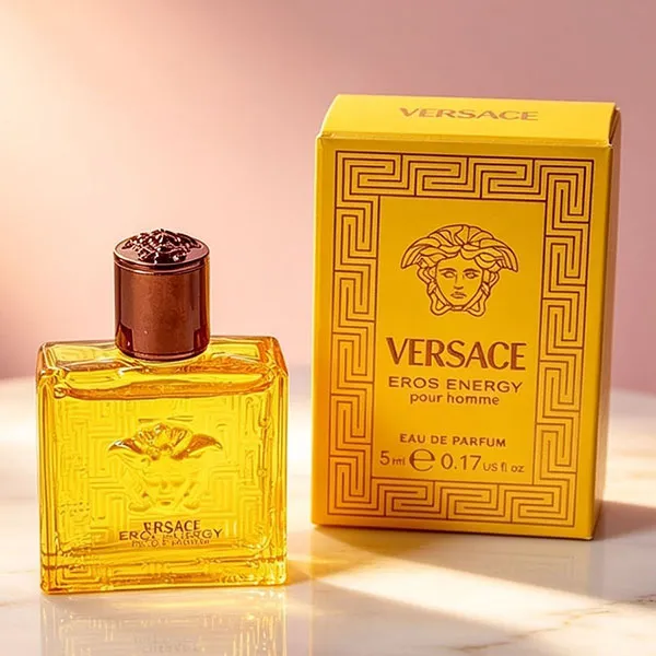 Combo Nước Hoa Nam Versace Eros Mini 3 Món (5ml x 3)