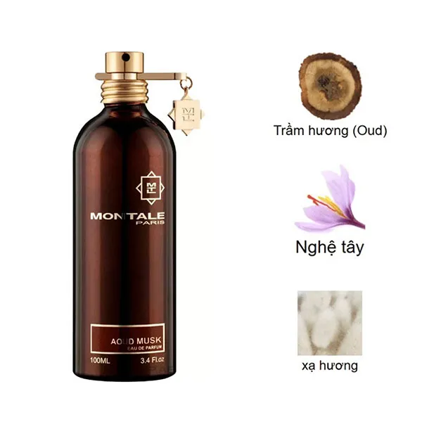 Nước Hoa Unisex Montale Aoud Musk EDP 100ml