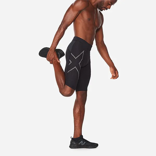 Quần Ngắn Thể Thao Nam 2XU Light Speed Compression MA5331b-BLK/BRF Màu Đen Size S