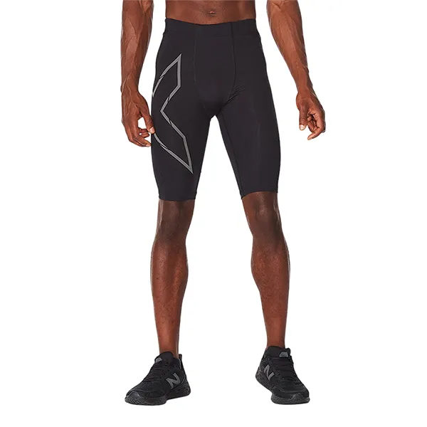 Quần Ngắn Thể Thao Nam 2XU Light Speed Compression MA5331b-BLK/BRF Màu Đen Size S