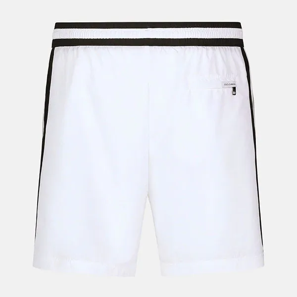 Quần Short Nam Dolce & Gabbana D&G M4C22T FUSFW Màu Trắng Size 3