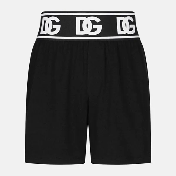 Quần Short Nam Dolce & Gabbana D&G M4E29J OUAIG N0000 Màu Đen Size 3