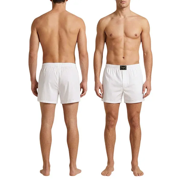 Quần Short Nam Dolce & Gabbana D&G Tag Sport M3A09T FU5K9 Màu Trắng Size 4