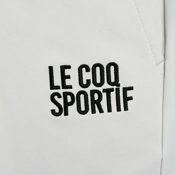 Quần Short Nam Le Coq Sportif LG6SHP00MV-GY00 Màu Xám Nhạt Size M