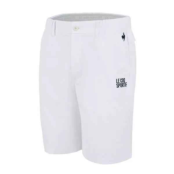 Quần Short Nam Le Coq Sportif LG6SHP00MV-WH00 Màu Trắng Size M