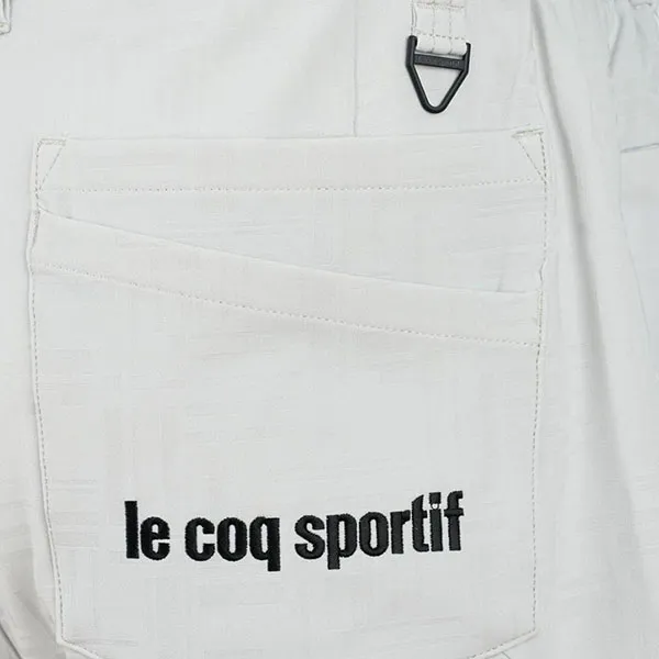Quần Short Nam Le Coq Sportif LG6SHP01MV-GY00 Màu Xám Nhạt Size S