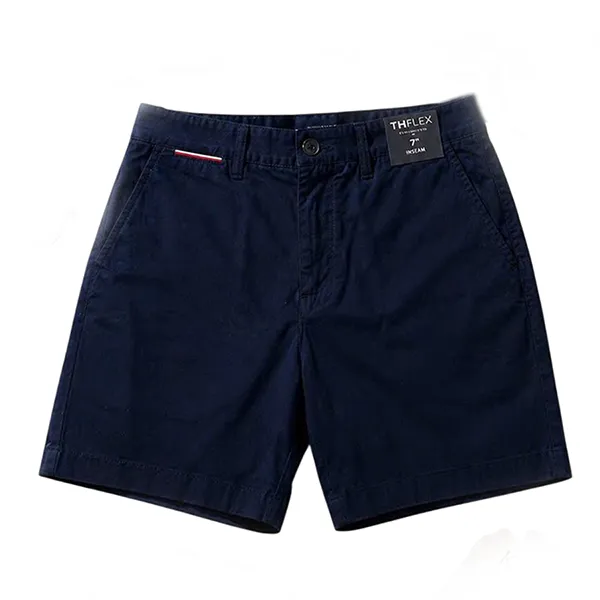 Quần Short Nam Tommy Hilfiger Men's 7-Inch Regular Fit Comfort Shorts 04502 DWS Màu Xanh Navy Size 29