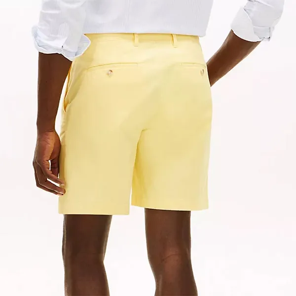 Quần Short Nam Tommy Hilfiger Men's 7-Inch Regular Fit Comfort Shorts 04544 - ZF0 Màu Vàng Chanh Size 32