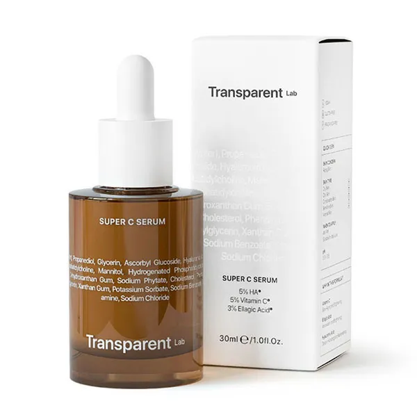 Serum Dưỡng Sáng, Hỗ Trợ Trẻ Hóa Da Transparent Lab Super C Serum 30ml