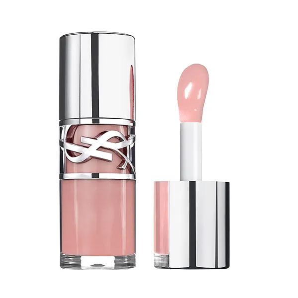Set Cushion Yves Saint Laurent YSL Tone B10 Mini + Son Loveshine Plumping Lip Oil Gloss 02 Lucky Moonstone Fullsize + Túi
