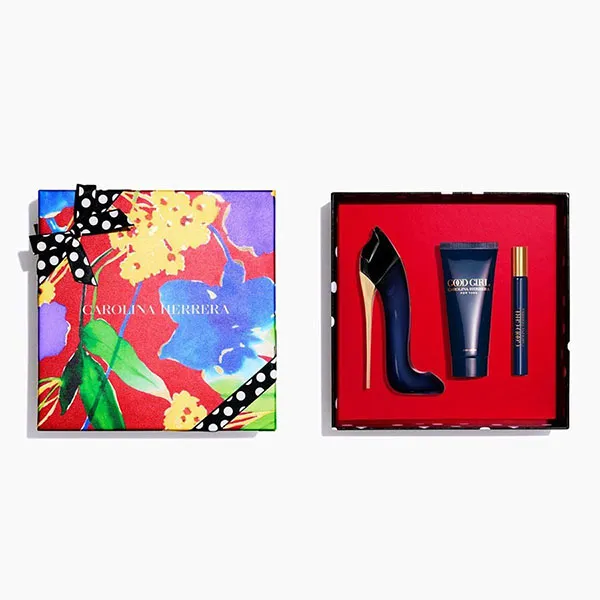 Set Nước Hoa Nữ Carolina Herrera Good Girl EDP 3-Piece Gift Set 3 Món (EDP 80 + 10ml + Body Lotion 100ml)