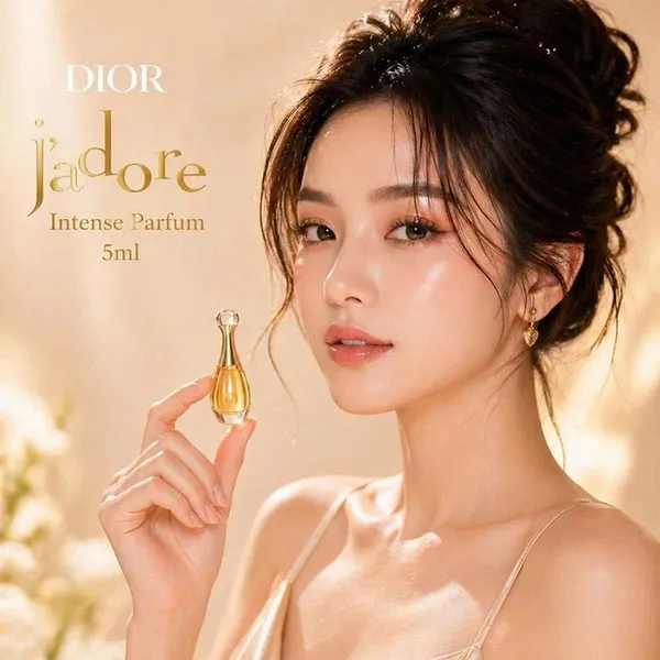 Set Nước Hoa Nữ Dior J'adore Intense Parfum 5ml + Vỏ Case