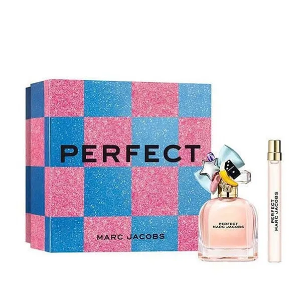 Set Nước Hoa Nữ Marc Jacobs Perfect EDP (50ml + Mini 10ml)