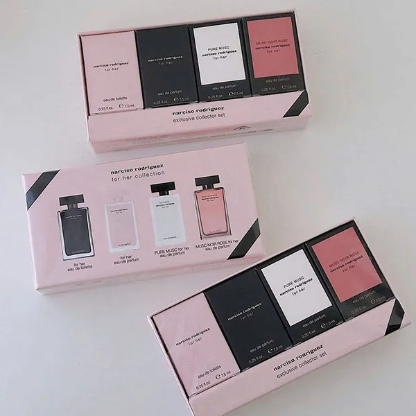 Set Nước Hoa Nữ Narciso Rodriguez For Her Mini (4 x 7.5ml)