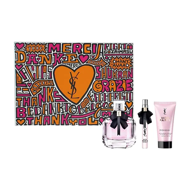 Set Nước Hoa Nữ Yves Saint Laurent YSL Mon Paris EDP Gift Set 3 Món