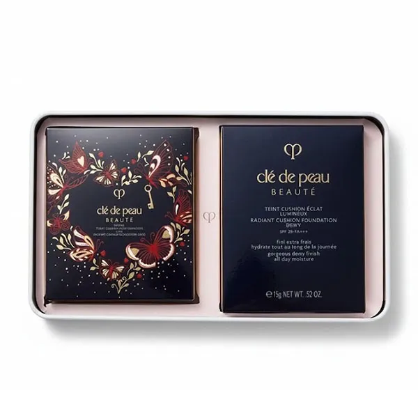 Set Phấn Nước Cushion Clé De Peau Dewy Butterfly Kisses (1 Case + 2 Lõi)