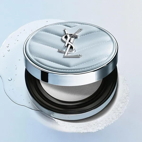 Set Phấn Nước Yves Saint Laurent YSL All Hours Blur Cushion Powder Spring 2026 (14g + 5g)