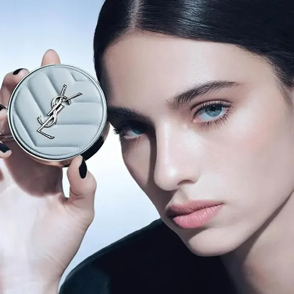 Set Phấn Nước Yves Saint Laurent YSL All Hours Blur Cushion Powder Spring 2026 (14g + 5g)