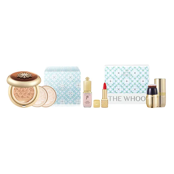 Set Trang Điểm Whoo Cheongidan Radiant Special 6 Món